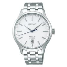 Brand New SEIKO PRE SAGE SRPD39J1 Automatic Watch Zen Garden Silver Watch NOS