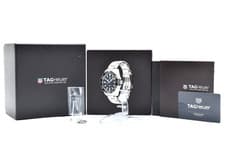 TAG Heuer Aquaracer WAY101A Quartz Black Rubber Near MINT Box & Papers 43mm 300m