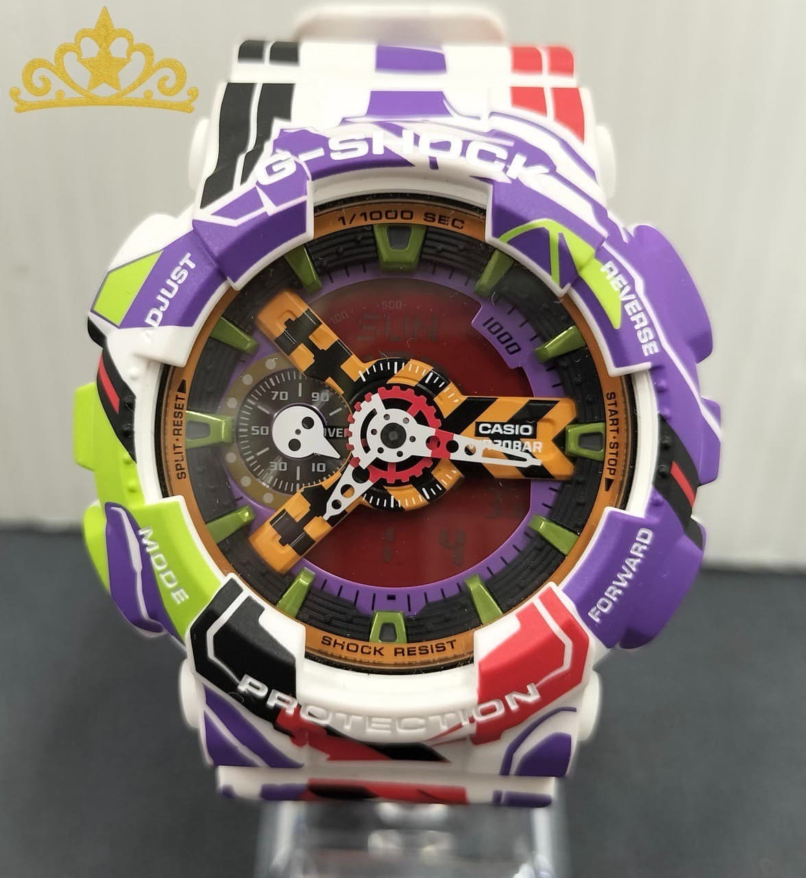 CASIO G-SHOCK Evangelion Anime Quartz Watch for Men