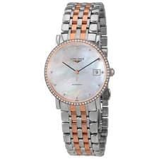 Longines Elegant Automatic MOP Dial Ladies Watch L48095887