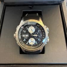 Hamilton Khaki Field Automatic Men's Watch Black Dial Military Style Swiss Made