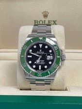 ROLEX Submariner Stainless Steel Ceramic Bezel 126610LV Green Starbucks 2023