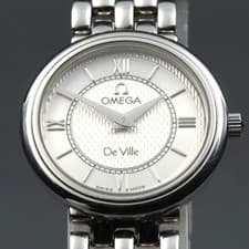 [Exc+5 w/Paper] OMEGA De Ville Cal.1471 Vintage 1998 Quartz 23mm Women's Watch