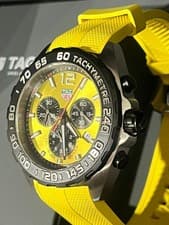 TAG Heuer Formula 1 Yellow Men's Watch - CAZ101AM.FT8054