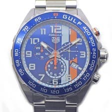 TAG Heuer Watch Formula 1  Gulf CAZ101AT.BA0842 Sunray Blue Dial SS Quartz