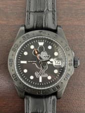 BEAMS x OVER THE STRIPES Mickey Watch 40mm Used good Condition