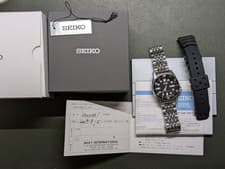 Seiko SKX013K1 Diver’s Watch Automatic 2019 Service & Bezel Exchange From Japan