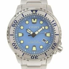 Citizen Promaster Diver Watch SS Eco-Drive Pre-owned Japan From Japan