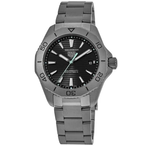 New Tag Heuer Aquaracer Solargraph Black Dial Ultra Men's Watch WBP1180.BF0000