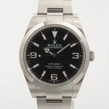 Rolex Explorer I 214270 SS SS AT black dial 1 Extra Link