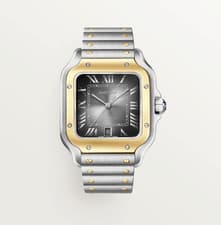 2026 NEW COMPLETE SET LARGE TWO TONE SANTOS DE CARTIER W2SA0030