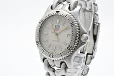 【NEAR MINT】TAG Heuer S99.006M 38mm White Dial Men's Quartz Watch From JAPAN