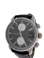 Paul Smith P10031 Quartz Analog Black Leather Casual Watch Near Mint JAPAN