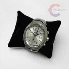 Vivienne Westwood VW-2048 Armor Chronograph Silver Orb 40mm Watch Japan WORKING
