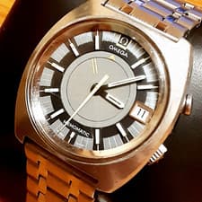 Omega Seamaster Memomatic 166.072 Automatic Alarm Date Men Watch Vintage Working