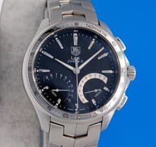 Mens Tag Heuer Link Calibre S Chronograph watch - Black Dial - CAT7010