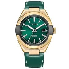 CITIZEN Series 8 NA1002-15W 870 Mechanical Watch Green Dial Gold Grey Limited