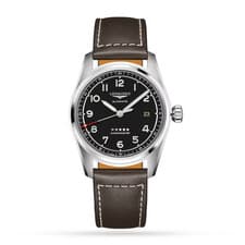 Longines Spirit 40 MM Automatic Stainless Black Dial Watch L38104530