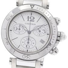 CARTIER Pacha Sea timer W3140005 Date Chronograph Quartz Boy's_946979