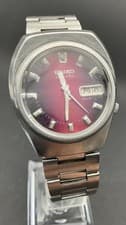 Vintage Seiko Advan 7019-7320 Red Gradient Dial Auto JDM + New Crystal