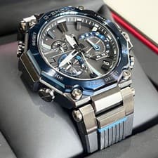 CASIO G-SHOCK MTG-B2000B-1A2JF Watch Black Sapphire Blue Tested