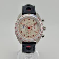 Farer Bernina 41mm Hand-Wound Column Wheel Chronograph Cream Dial Sapphire Watch