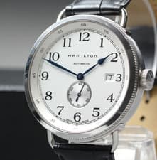 [N MINT] Hamilton Khaki Navy Pioneer H784650 Automatic Small Second 21J Watch