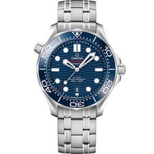 2026 Omega Seamaster Diver 300M 210.30.42.20.03.001 Blue Wave 42mm Steel Unworn