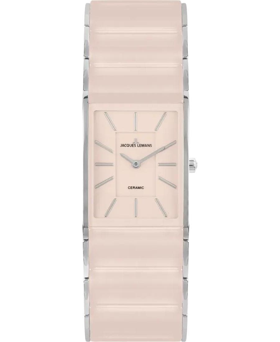 JACQUES LEMANS Women Analog Quartz Casual Watch Classic Dress Waterproof Fashion