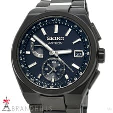 Seiko Astron Nexstar Solar Radio Titanium Black Dial SBXY087 Used