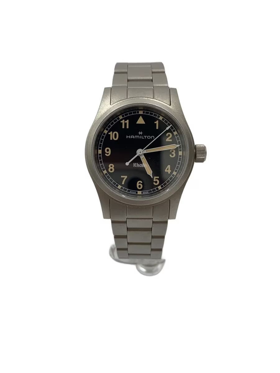 HAMILTON Quartz 33mm Quartz Watch Analog Stainless BLK SLV H693010