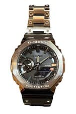 EXC++ CASIO G-SHOCK GM-B2100D-1AJF Full Metal Solar Bluetooth / Silver w/Box