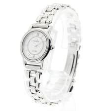 OMEGA DE VILLE PRESTIGE 7874.31 23mm SS Silver Dial Quartz Watch #C2037