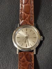 Omega Seamaster De Ville Manual Hand-Winding Watch Double Name 22mm