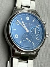 Nomos Glashütte Club Sport Neomatik Worldtimer Blue Dial Full Set Box and Papers