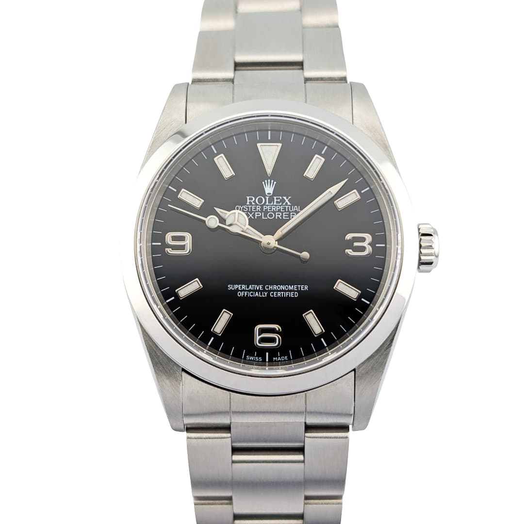 Rolex 14270 Explorer 36mm 1999 Box & Papers A-Serial MINT