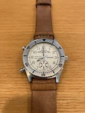 SEIKO 8M26 6000 Seiko White Retro Rare Excellent Condition Avenue