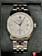 Tudor Glamour Date 55020 Diamond Bezel