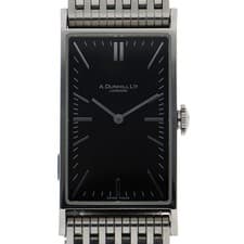 Dunhill 8036 Waver WATCH black SS QZ