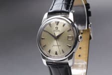 NEW Belt [Exc+5] OMEGA Seamaster Cal.503 Vintage AT Men's Watch From JAPAN Y533