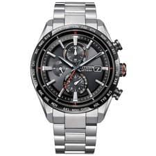 ATTESA ATTESA Chronograph Radio Controlled Solar Powered Mens Watch Japan