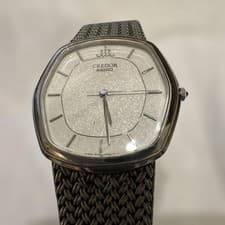 Vintage Seiko 8J81-5030 Credor Quartz Men's Watch White Dial 31mm Analog  JP