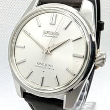 SEIKO King Seiko 44 Chronometer 27 Jewels Hand-wind 4420-9990 36mm Silver Dial