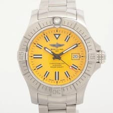 Breitling Avenger Seawolf A17319 SS SS AT Yellow-Face 2 Extra Links