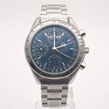 OMEGA Speedmaster Day-Date 3523.80 Blue Dial Chronograph Triple Calendar Auto