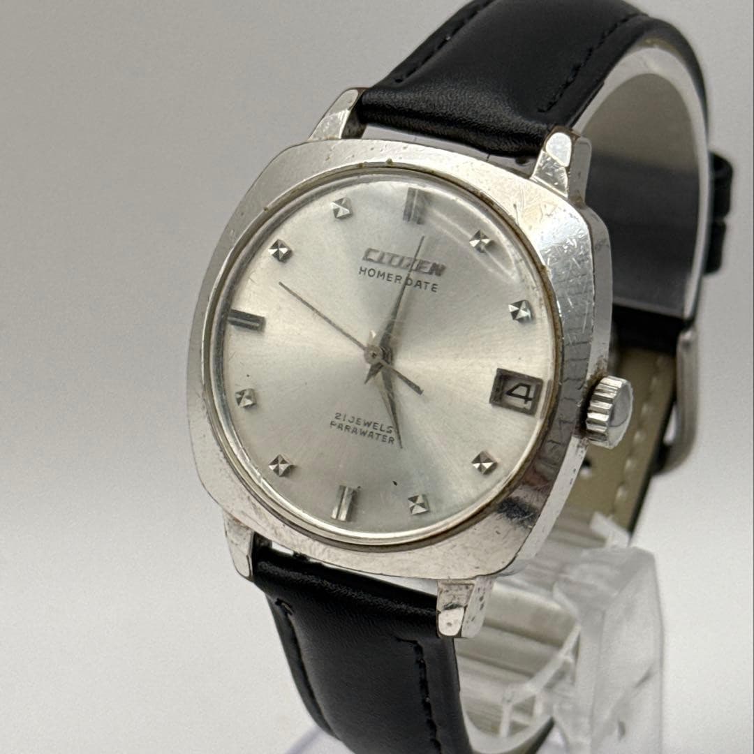 CITIZEN Homer Date 51202-Y Hand-wound, 21 jewels, working