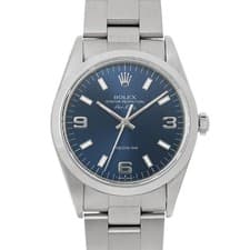 ROLEX Air-King 14000 blue WATCH 722035