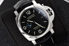 Panerai Luminor Marina Automatic Black Dial Stainless 44mm PAM01312 Full Set