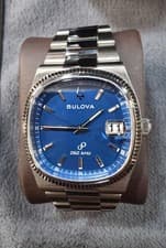 Bulova 96B440 Super Seville Blue Dial Precisionist Watch