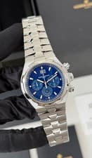 Vacheron Constantin Overseas Chrono With Blue VC Strap 49150/B01A-9745 Full Set